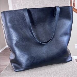 NWOT Black Madewell Transport Tote